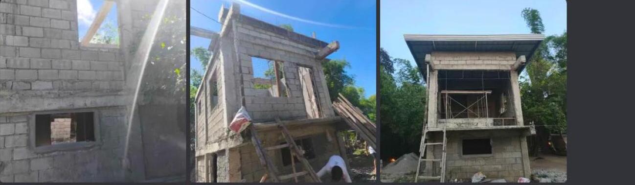 The house our team member is building